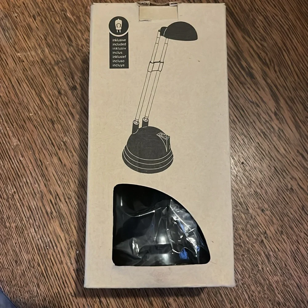 IKEA Espressivo NIB 1995 LED lamp black - vintage